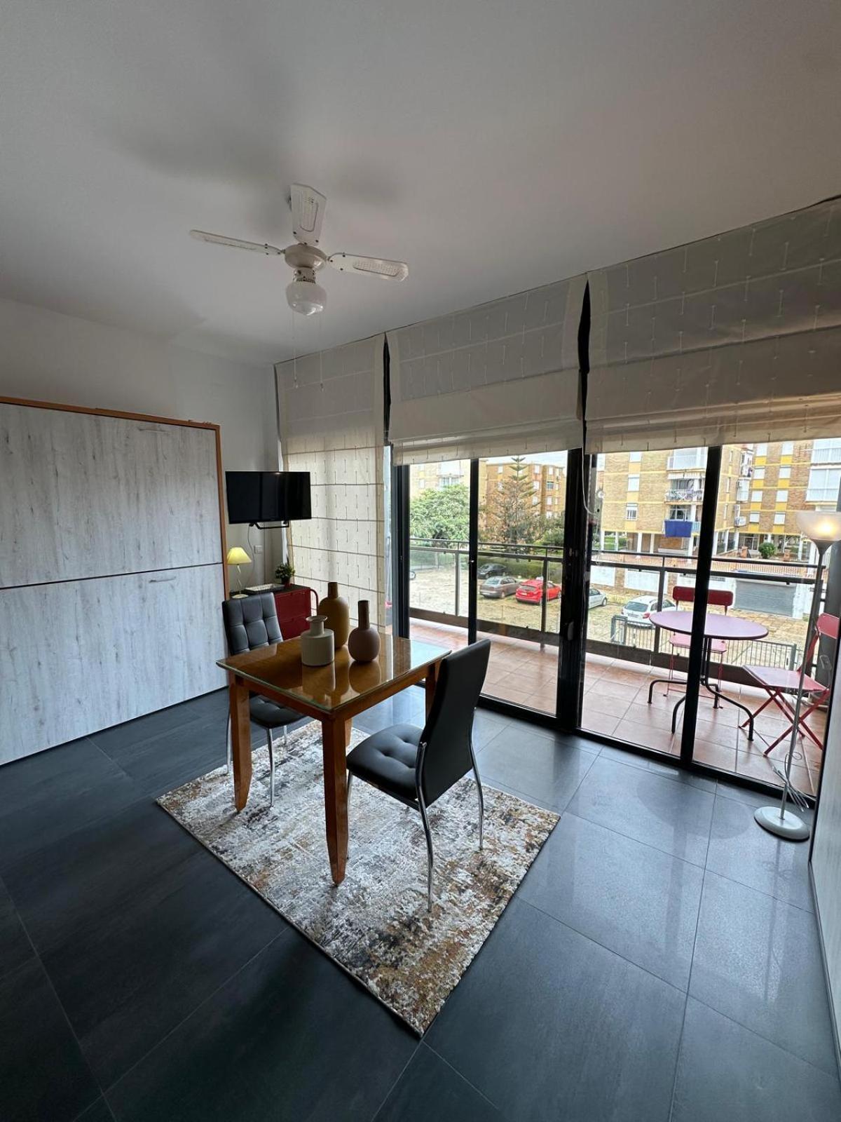 איסלה כריסטינה Estudio Con Piscina Y Garaje A 100 Mtr De La Playa מראה חיצוני תמונה